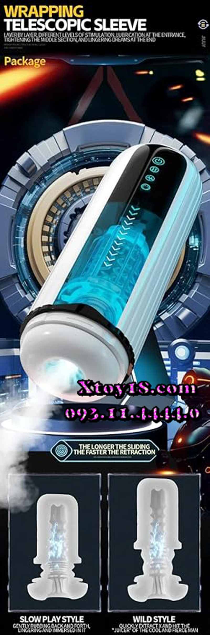 Máy Thủ Dâm Fairyland Fantasy Thụt Rung Mút Sướng Tột Đỉnh