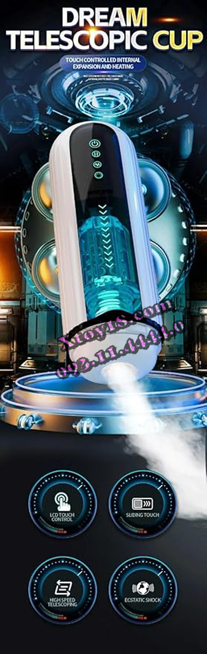 Máy Thủ Dâm Fairyland Fantasy Thụt Rung Mút Sướng Tột Đỉnh