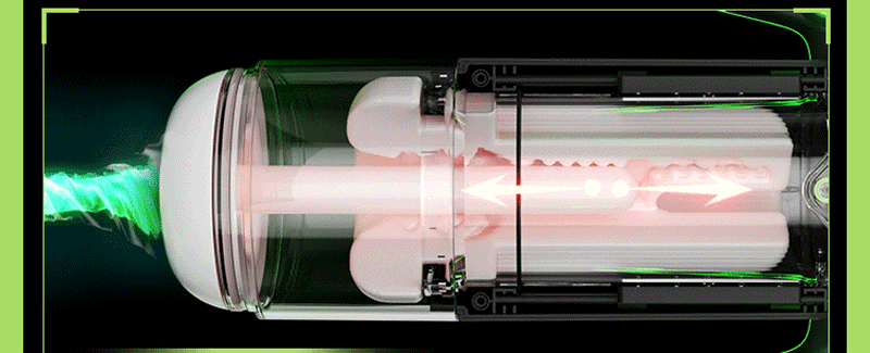 Flyer Âm Đạo Giả Cao Cấp Chống Nước Thụt Rung Mút Co Bóp