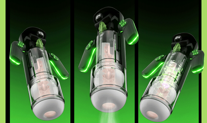 Flyer Âm Đạo Giả Cao Cấp Chống Nước Thụt Rung Mút Co Bóp