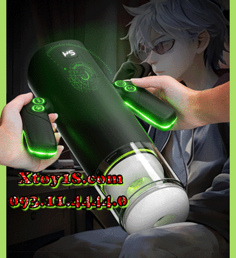 Flyer Âm Đạo Giả Cao Cấp Chống Nước Thụt Rung Mút Co Bóp