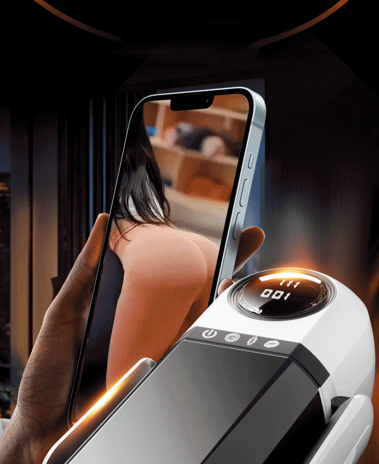 Máy Thủ Dâm JIYU Tự Động Siêu Mạnh Thụt Rung Mút Co Bóp