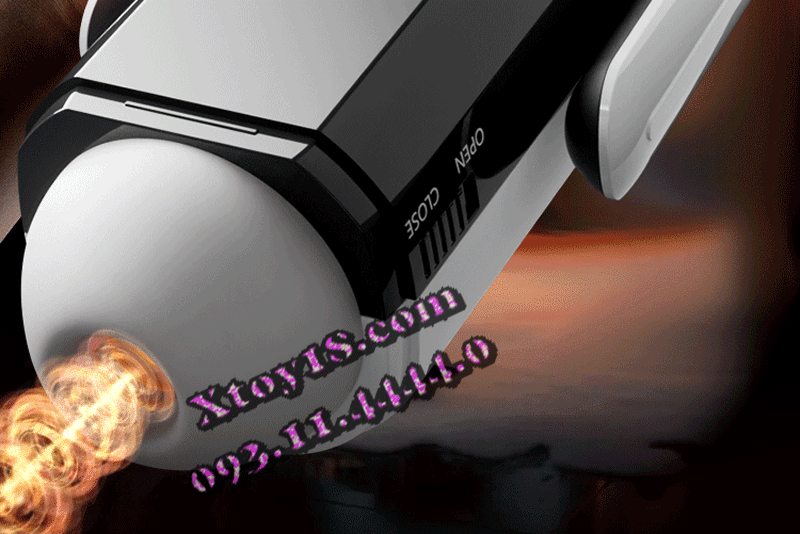 Máy Thủ Dâm JIYU Tự Động Siêu Mạnh Thụt Rung Mút Co Bóp