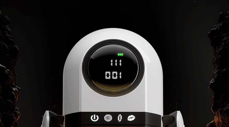 Máy Thủ Dâm JIYU Tự Động Siêu Mạnh Thụt Rung Mút Co Bóp