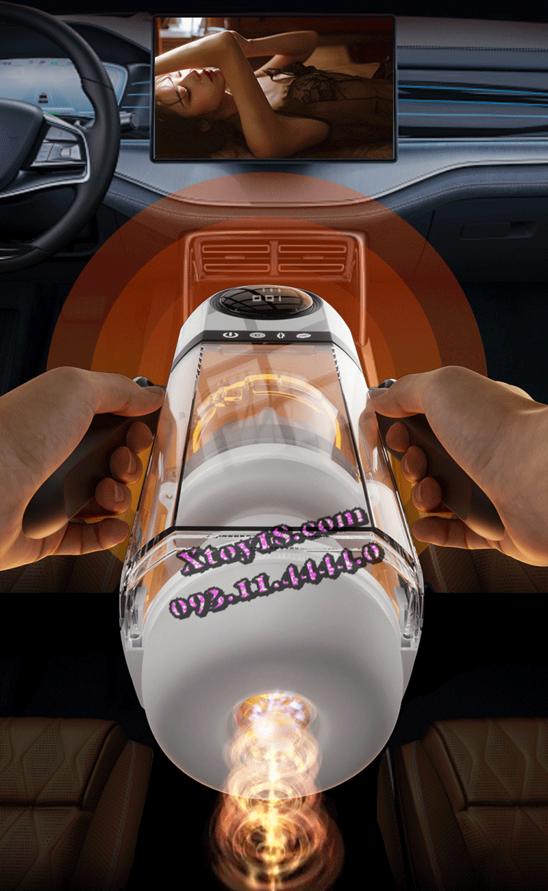 Máy Thủ Dâm JIYU Tự Động Siêu Mạnh Thụt Rung Mút Co Bóp