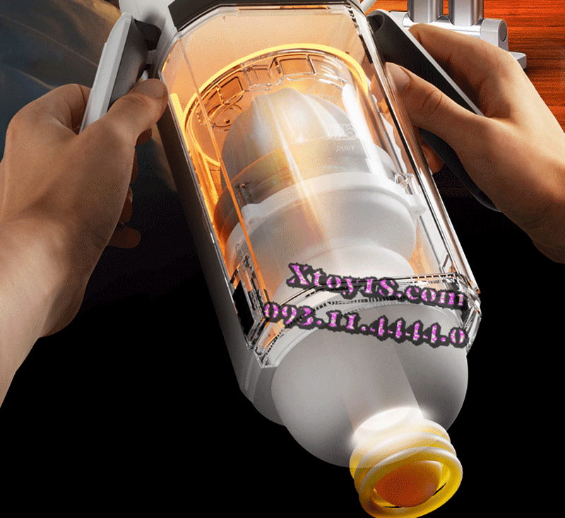 Máy Thủ Dâm JIYU Tự Động Siêu Mạnh Thụt Rung Mút Co Bóp