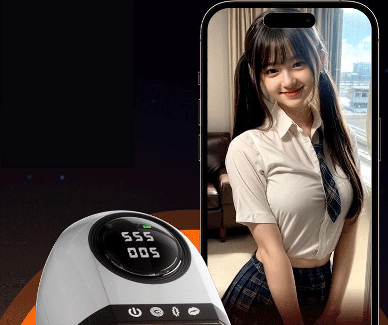 Máy Thủ Dâm JIYU Tự Động Siêu Mạnh Thụt Rung Mút Co Bóp