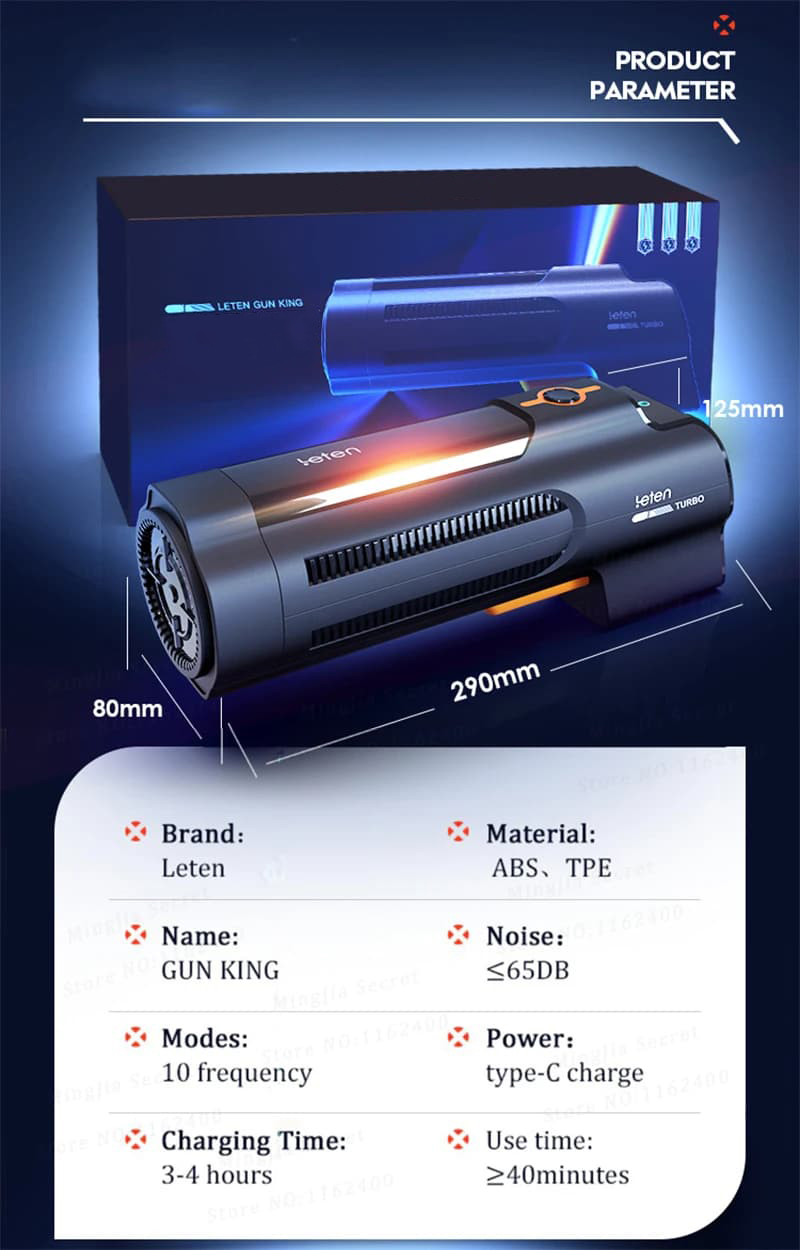 Âm Đạo Giả Gun King Cao Cấp | Thụt Rung Co Bóp Phát Âm
