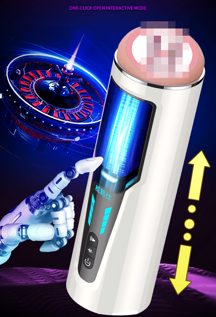 Âm Đạo Giả Weiyishi Cao Cấp Thụt Rung Mút Co Bóp Phát Âm