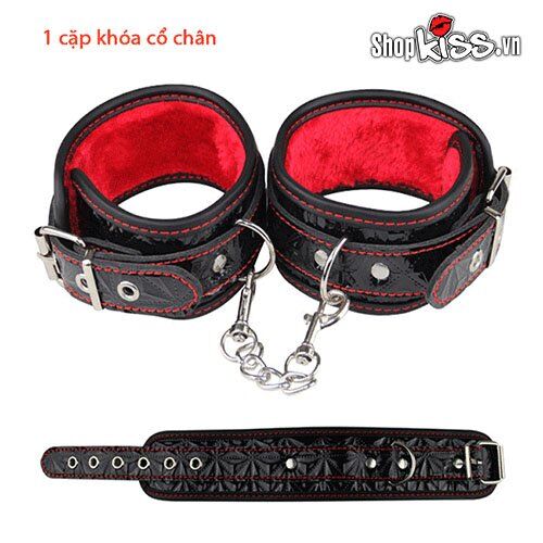 10 Pcs Leather BDSM Toy Set Couples Bondage