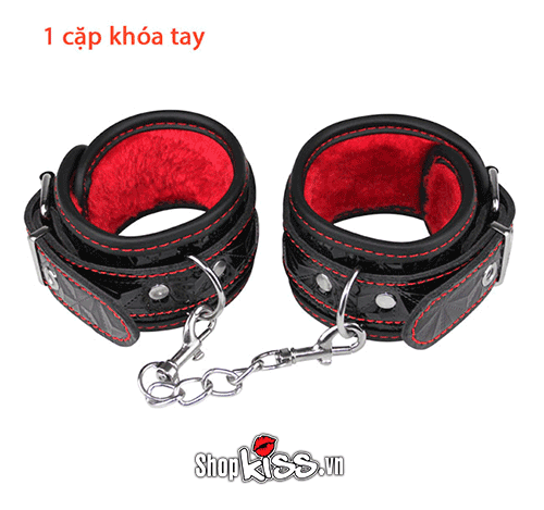 10 Pcs Leather BDSM Toy Set Couples Bondage