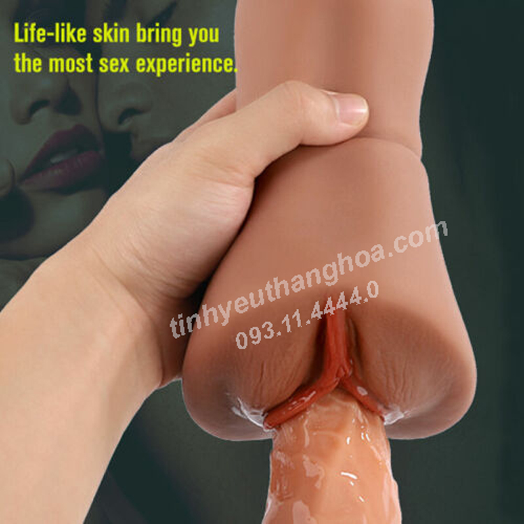Âm Đạo Giả Da Nâu Mềm Mịn Thật Gần Cảm Giác Như Thật