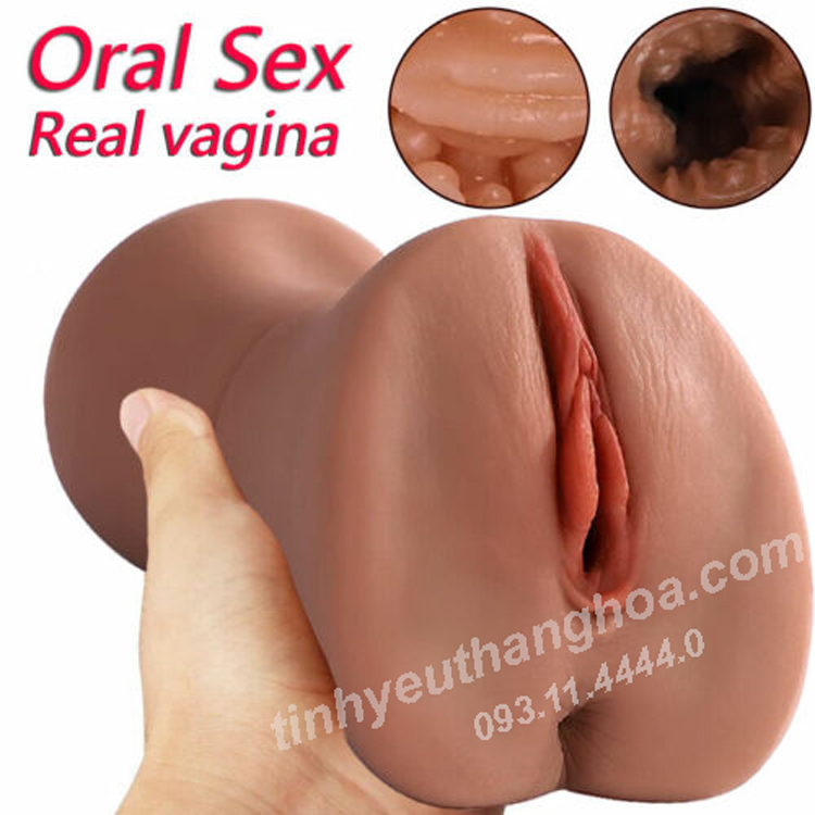 Âm Đạo Giả Da Nâu Mềm Mịn Thật Gần Cảm Giác Như Thật