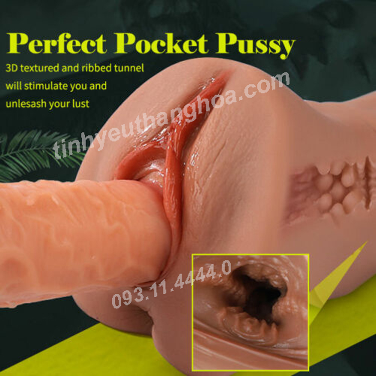 Âm Đạo Giả Da Nâu Mềm Mịn Thật Gần Cảm Giác Như Thật