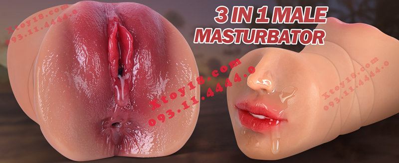 Dụng Cụ Thủ Dâm 2 Đầu Mềm Mại Chân Thật Kích Thích