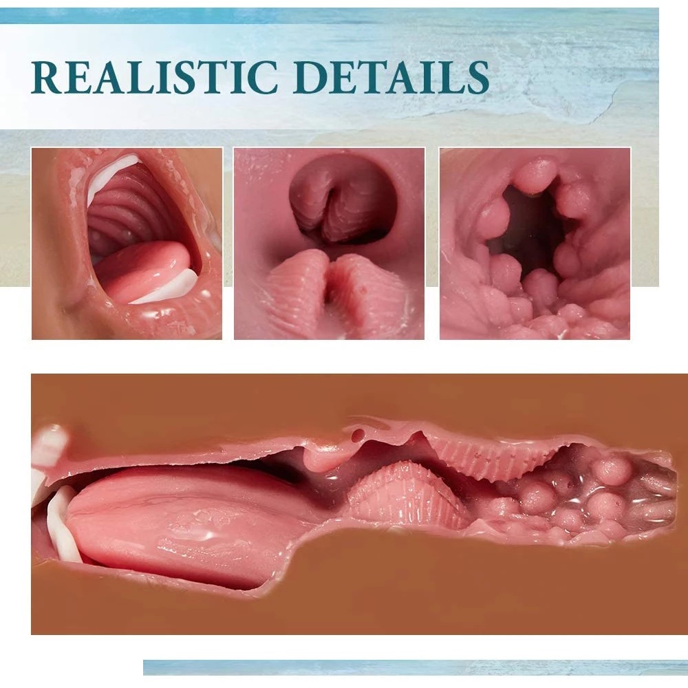 Miệng Mút Cao Cấp Da Nâu Kích Thích Cho Nam Nữ Quyến Rũ