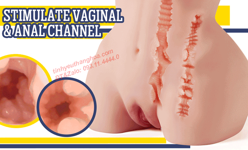 Búp Bê Tình Dục Bán Thân Nữ Size Lớn Siêu Thực Giao Nhanh