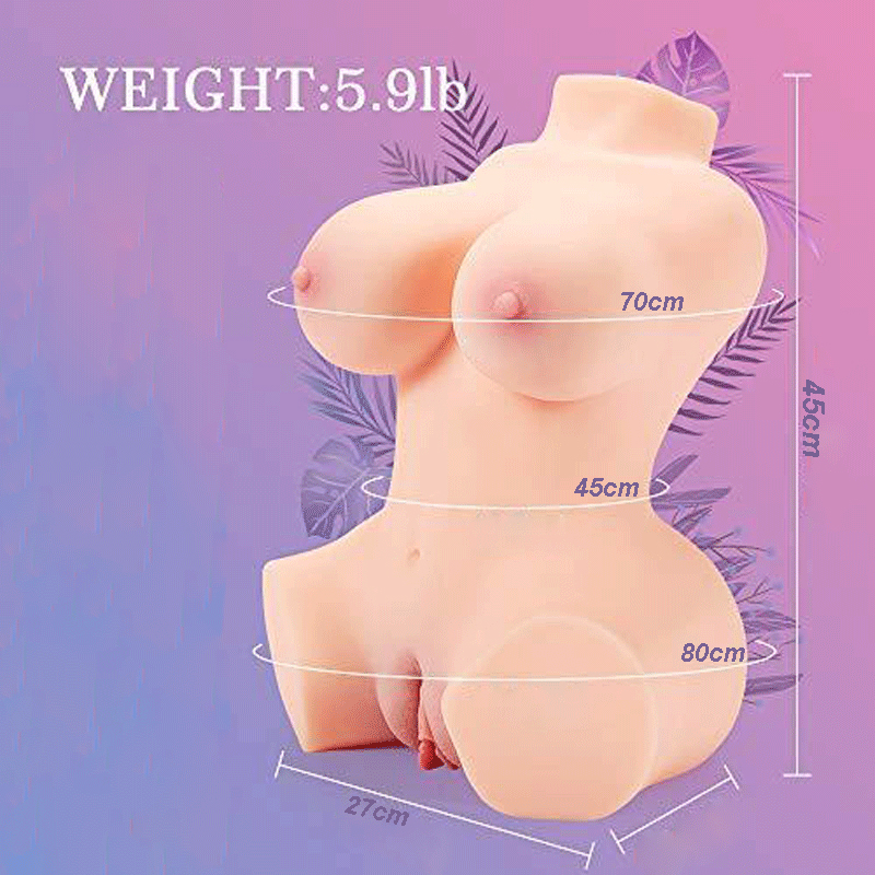 Búp Bê Tình Dục Nữ Bán Thân Siêu Thật Size Lớn Mềm Mại Chất Lượng