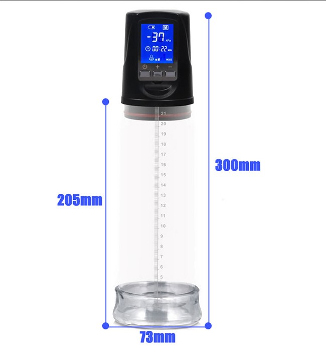 Free Space Penis Enlargement Vacuum Pump 30cm Natural