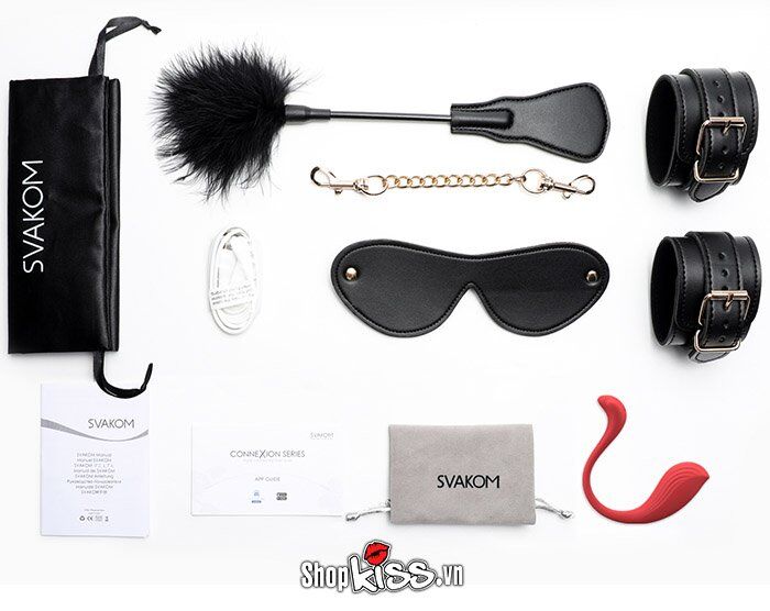 Bộ đồ chơi Svakom chính hãng Mỹ tặng quà cao cấp bạo dâm