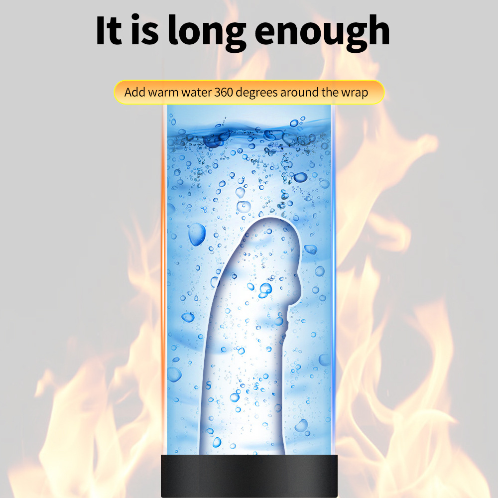 IPHISI Penis Enlarger with LCD Vacuum Pump Device