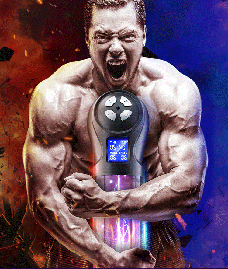 Máy Tập IPHISI Làm To Dài Dương Vật Màn Hình LCD