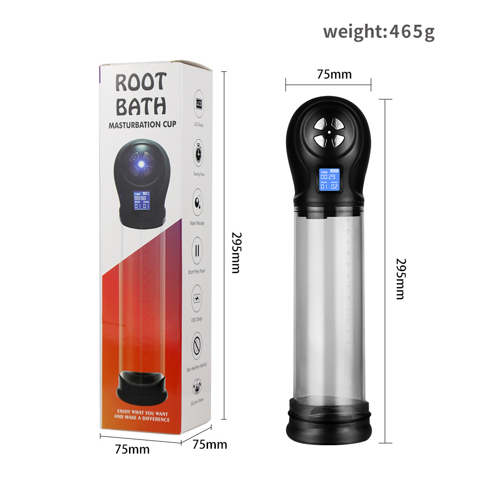 Máy Tập IPHISI Làm To Dài Dương Vật Màn Hình LCD