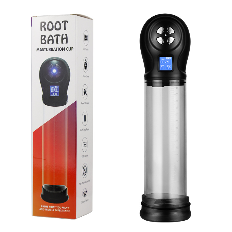 Máy Tập Kích Thước Dương Vật IPHISI LCD Tự Động Bơm Hút 