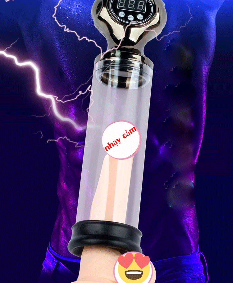 Máy tập tăng kích thước dương vật MAXMAN cải thiện sinh lý