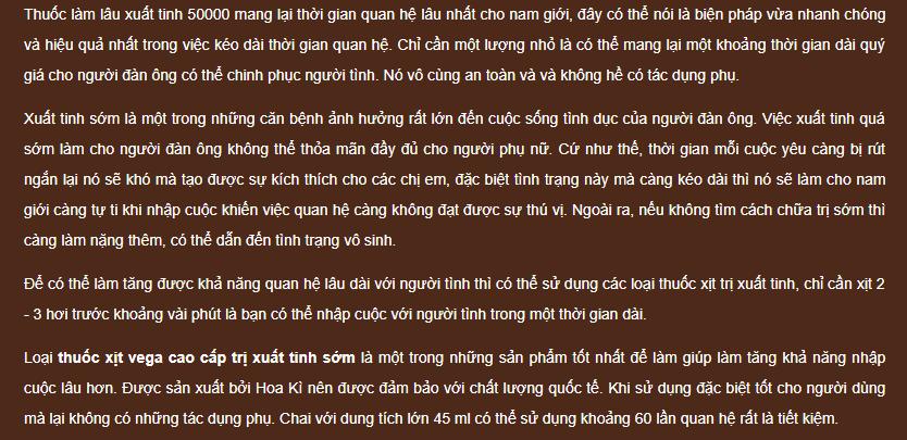 Thuốc Xịt Viga Hỗ Trợ Kéo Dài Thời Gian Tự Tin Mạnh Mẽ