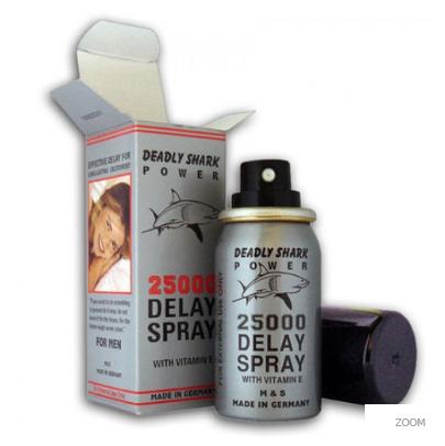 Thuốc Xịt Deadly Shark Hỗ Trợ Kéo Dài Thời Gian Xuất Tinh