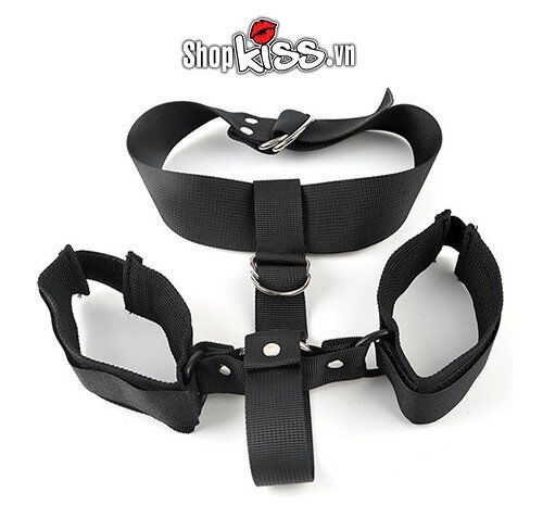 Premium BDSM Restraints Handcuffs Collar Whip Erotic Set
