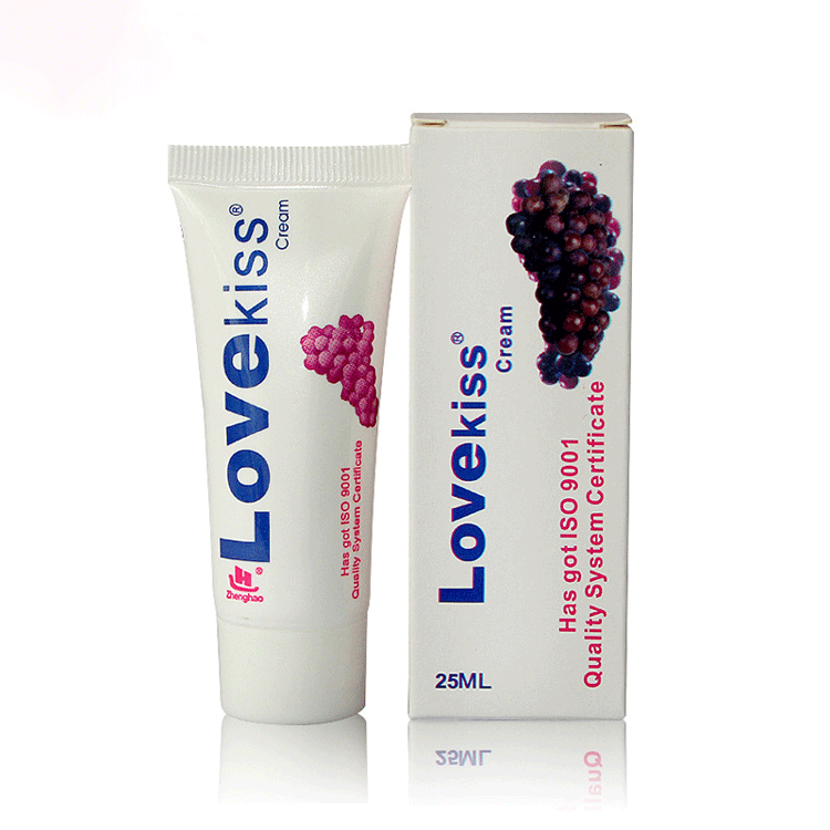 Love Kiss Grape Scent Lubricant for Smooth, Comfortable Sex