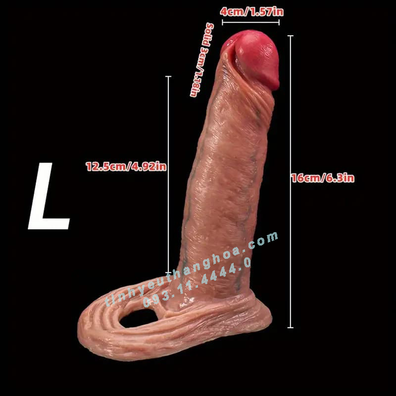 Bao Cao Su Đôn Dên Cao Cấp EUREKA Silicon Mềm Mại An Toàn