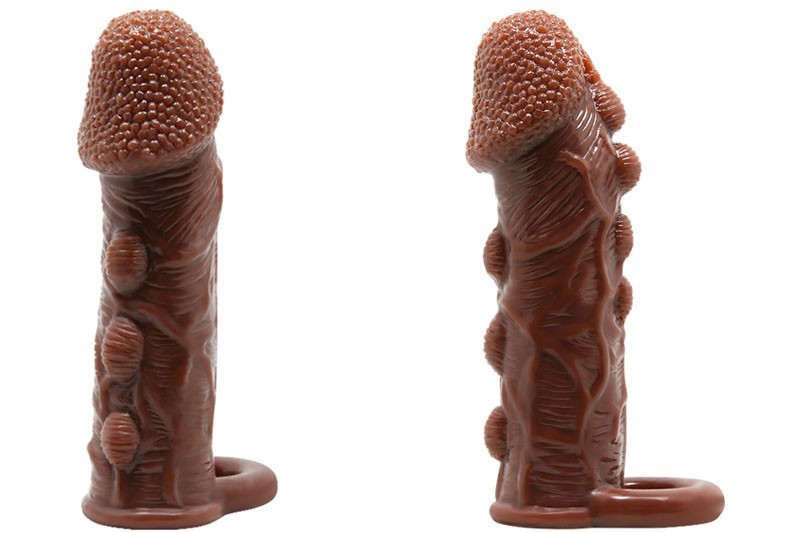 Brave Man Silicone Enlargement Ring Delay Condom