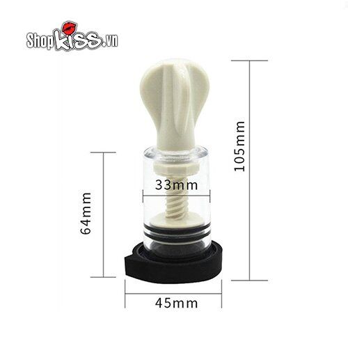 kích thước bộ giác vú Combo dụng cụ kích thích xung điện DC95