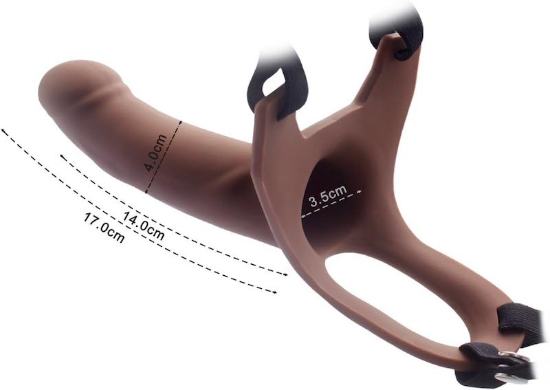  Mua Dương vật giả dây đai đeo rỗng ruột siêu mềm DVD 07 hàng xách tay