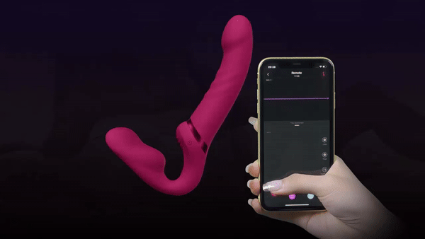 Dương vật giả 2 đầu Lovense Lapis siêu rung mạnh mẽ kích thích Dương vật giả 2 đầu Lovense Lapis siêu rung mạnh mẽ kích thích