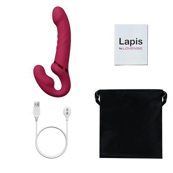 Dương vật giả 2 đầu Lovense Lapis siêu rung mạnh mẽ kích thích Dương vật giả 2 đầu Lovense Lapis siêu rung mạnh mẽ kích thích