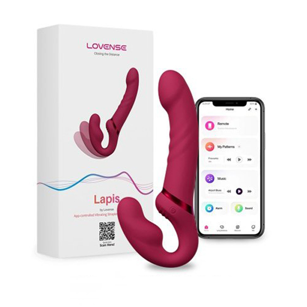Dương Vật Giả 2 Đầu Rung Lovense Lapis 3 Động Cơ