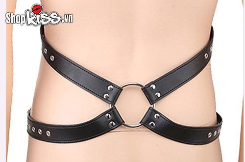 Dụng cụ bạo dâm da BZ19 đai thắt toàn thân kích thích cực mạnh