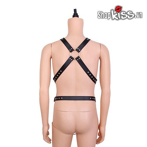 Dụng cụ bạo dâm da BZ19 đai thắt toàn thân kích thích cực mạnh