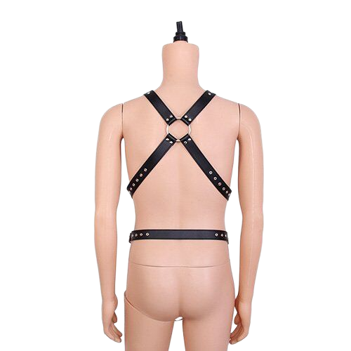 Bộ đai bạo dâm toàn thân da PU BZ19 trói độc đáo tăng cảm giác mạnh 