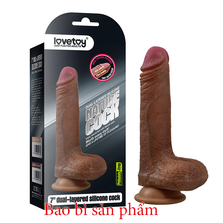 Dương vật hít sàn silicon mềm mịn DV58B kích thích mua ngay