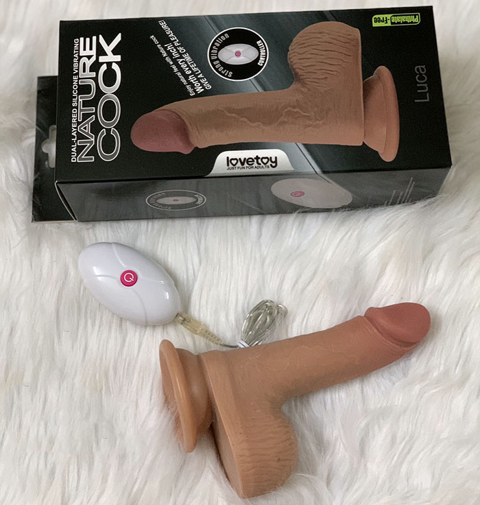 Cu giả Lovetoy Luca rung siêu mềm cho nữ trải nghiệm cực đã