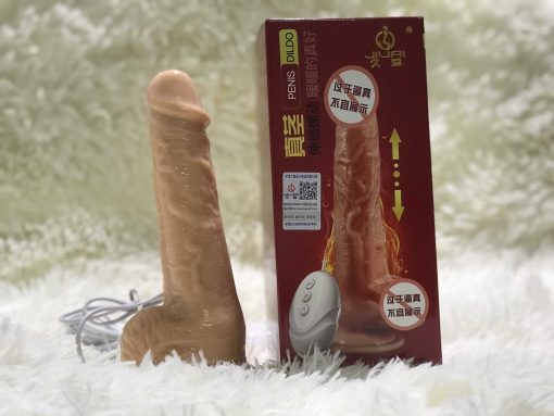 Dương vật giả gắn tường rung thụt tỏa nhiệt cao cấp Jiuai DV54 