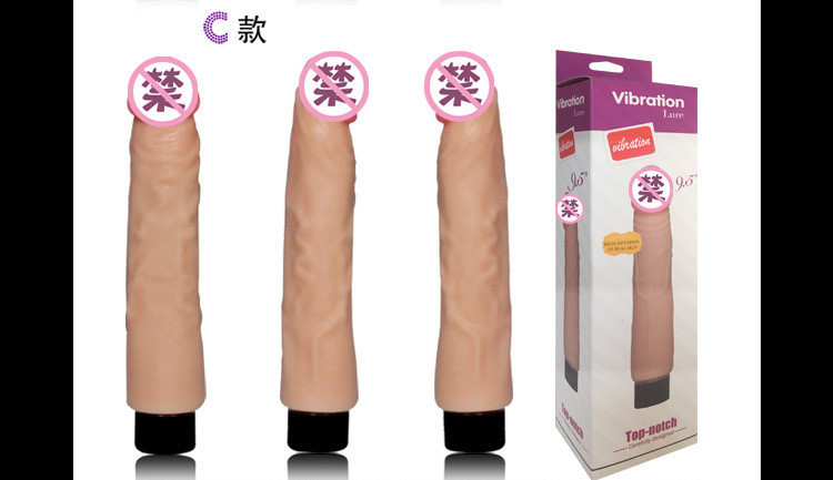Dương Vật Giả Cầm Tay Lovetoy DV 33 Silicon Y Tế Rung Mạnh