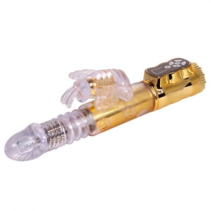 Máy Rung Thụt 360° Butterfly and Rabbit Silicon Y Tế An Toàn