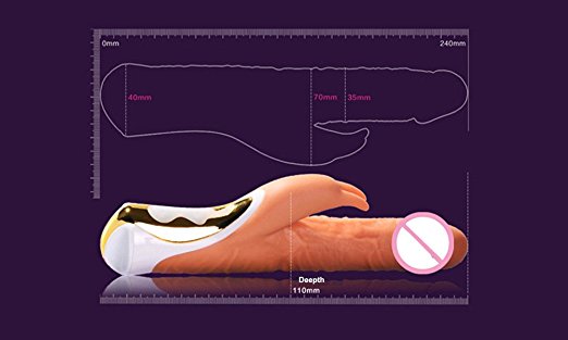 Loving World 360° Rotating Rabbit Vibrator Powerful Silicone