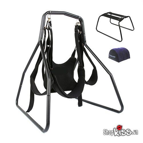 Bộ ghế treo xích đu tình yêu Acacia 3in1 chơi bạo dâm sextoy nữ
